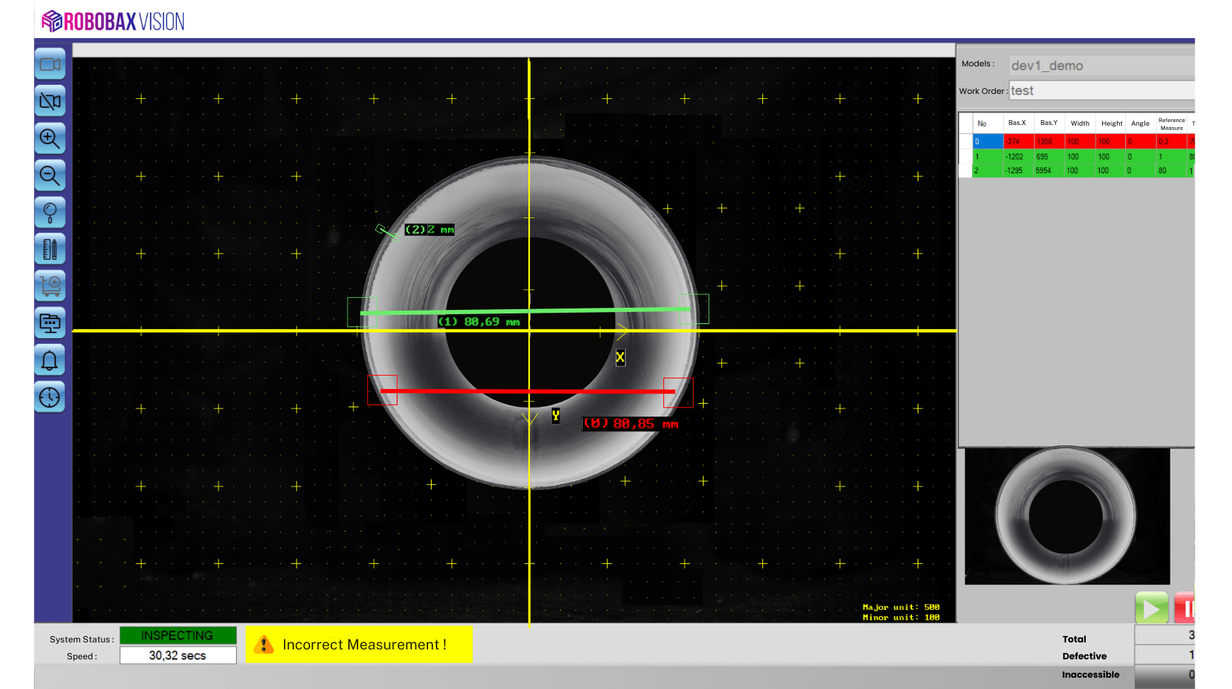 Pipe Measurement and Control