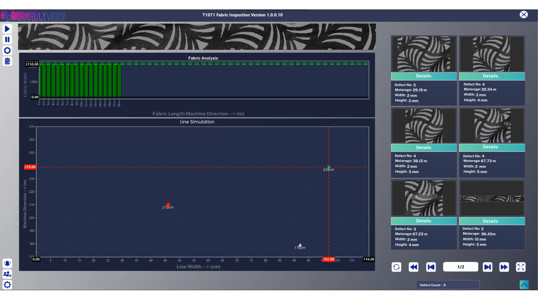 Rotation Printing Machine Vision Inspection Systems