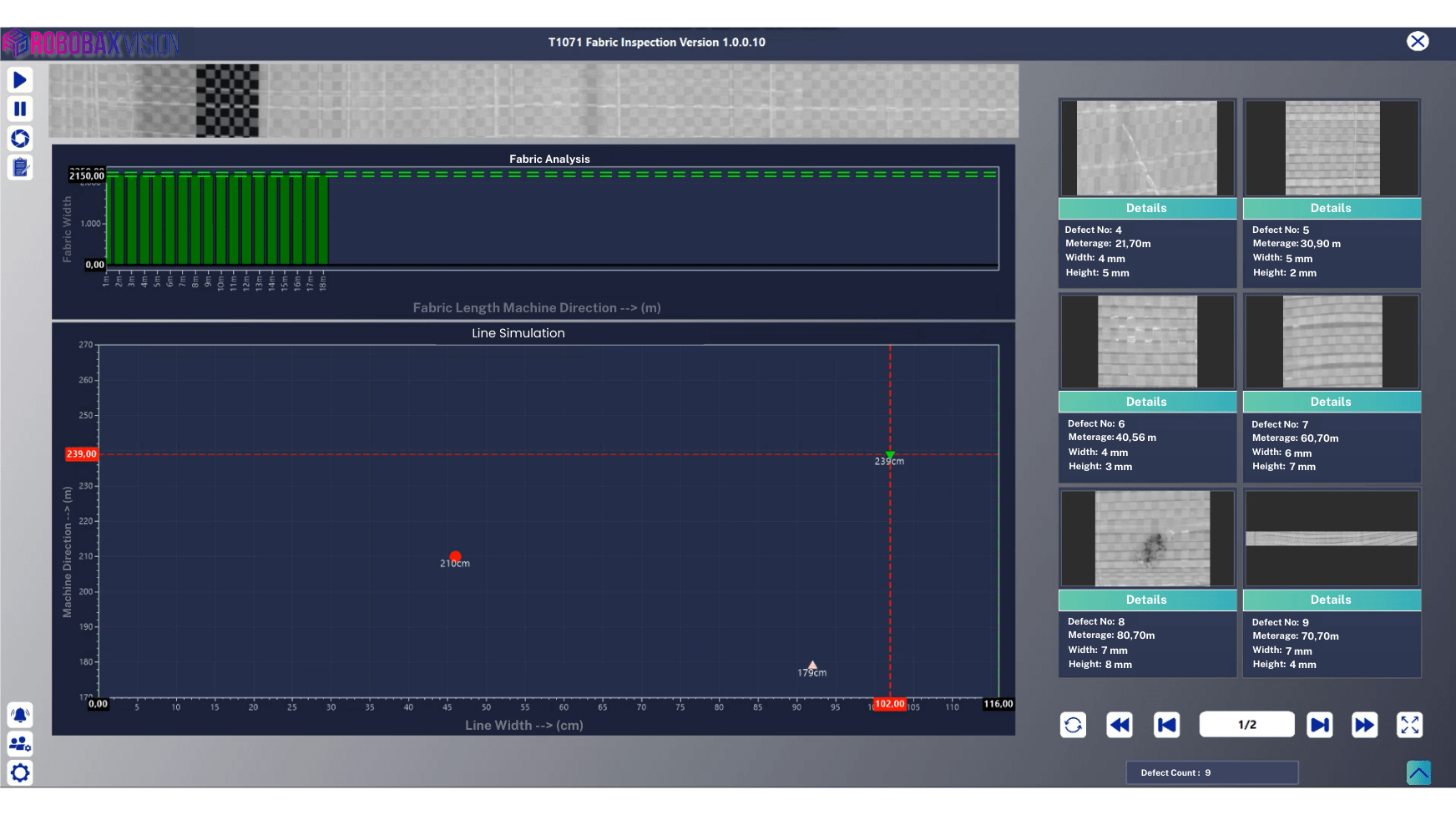 Sack Machine Vision System